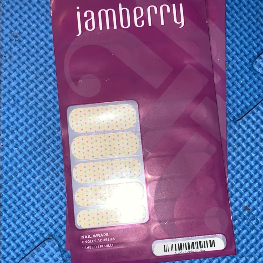 Jamberry full sheet - confetti cale